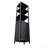 Tall Slim Freestanding Linen Tower Storage Cabinet With Shutter Door And 3 Tier Shelves-955854905