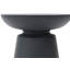 Table d'appoint ronde en béton 20 po Elementi Home Kylix pour l'intérieur et l'extérieur-88957638