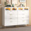 Commode 6 tiroirs avec commode lumineuse Iyaz-1668068763