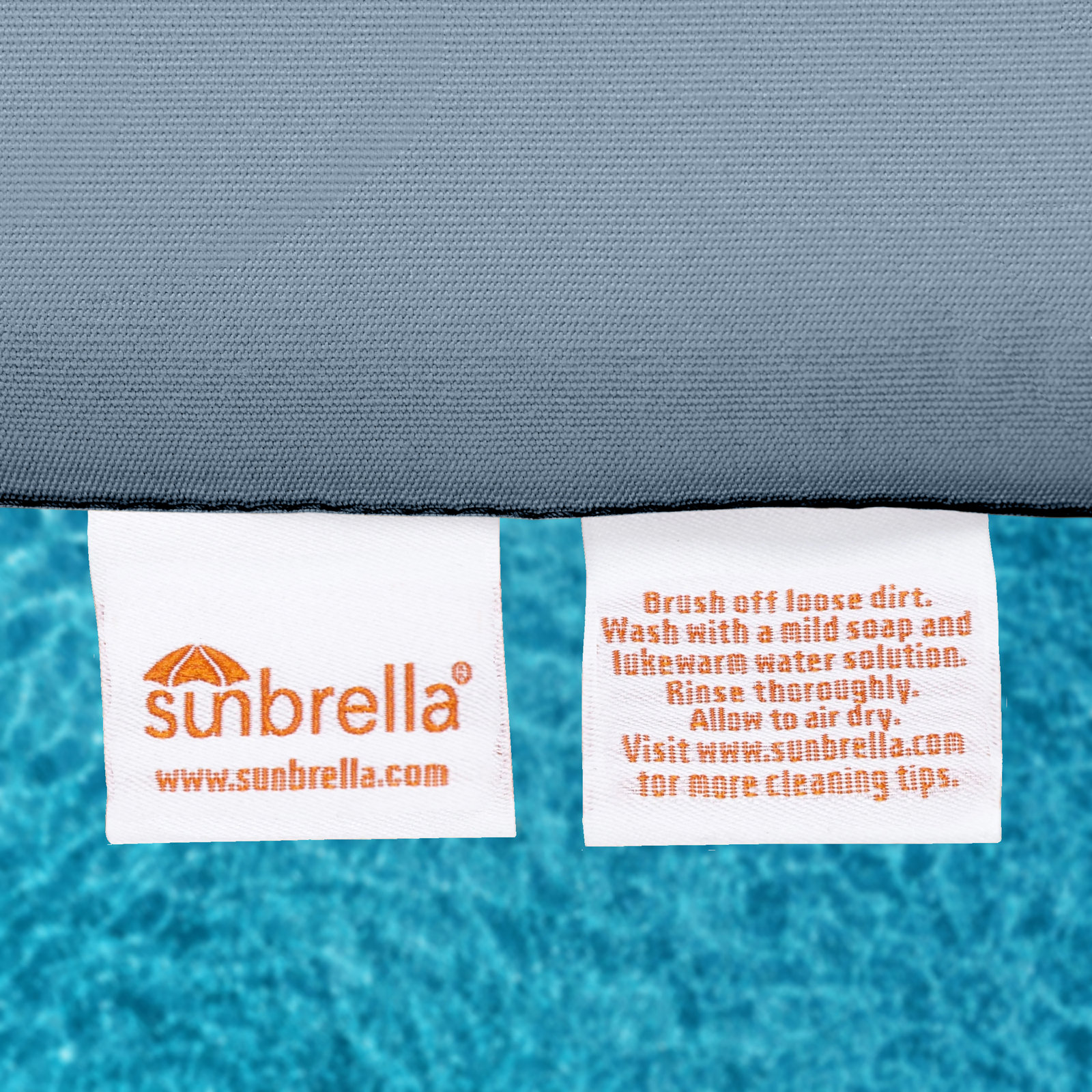Sunbrella® Outdoor Bench Cushion, Spectrum Denim Sunbrella®