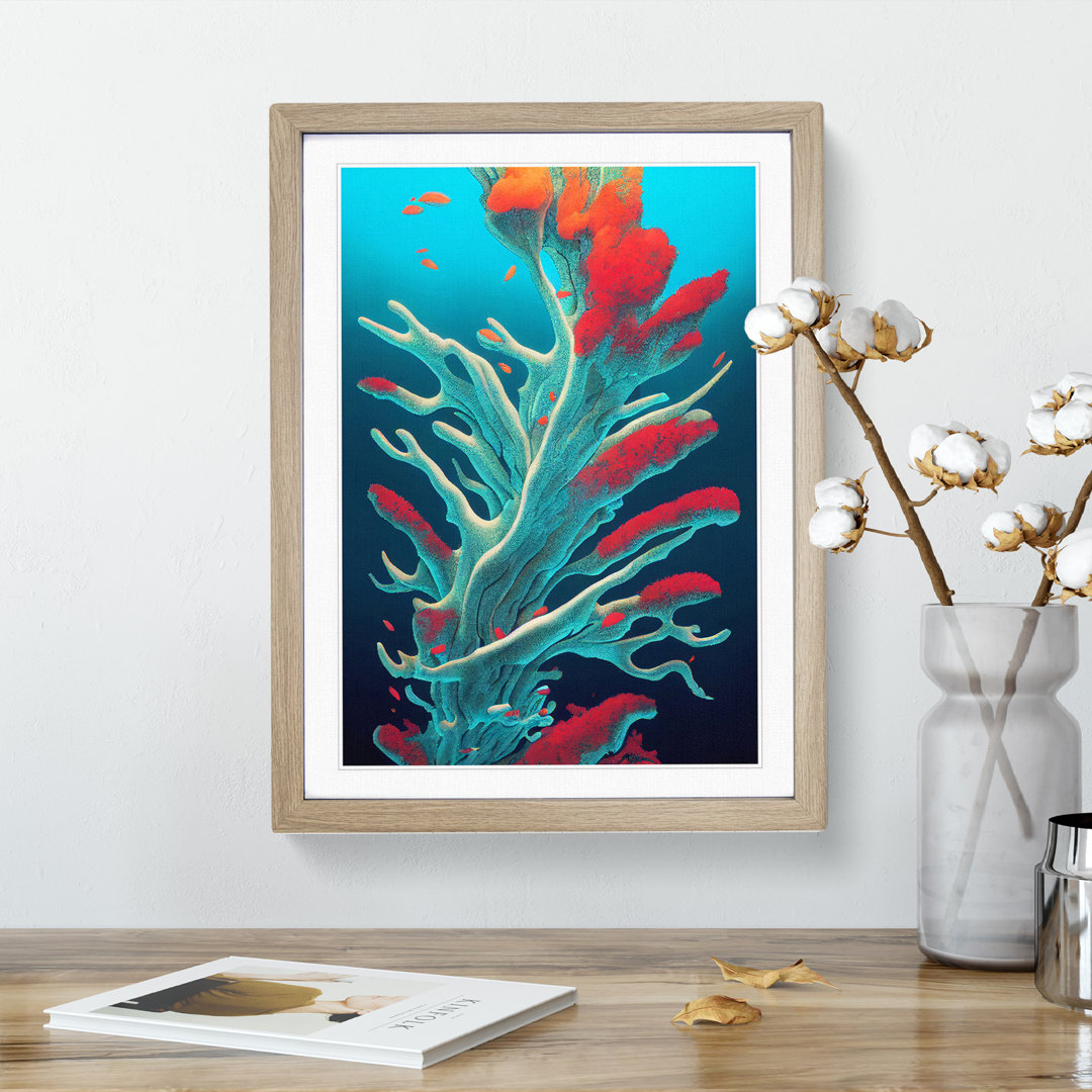 Dazzling Coral Reef - Single Picture Frame Print