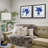 " Blue Ice Iris " 2 - Pieces Painting Print-27609832