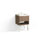 Modo 24" W Freestanding Single Bathroom Vanity with Dawson Leg