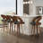 26'' Modern  Swivel  Upholstered Counter Stool-103300196