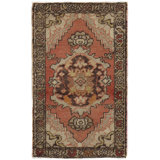 Vintage One-of-a-Kind 1'11" X 3' Area Rug