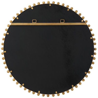 Bedonia 32" Round Metal Wall Mirror
