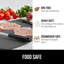 Ensemble de 3 planches à découper réversibles sans BPA pour la cuisine, non poreuses, conçues pour les États-Unis.-123431489