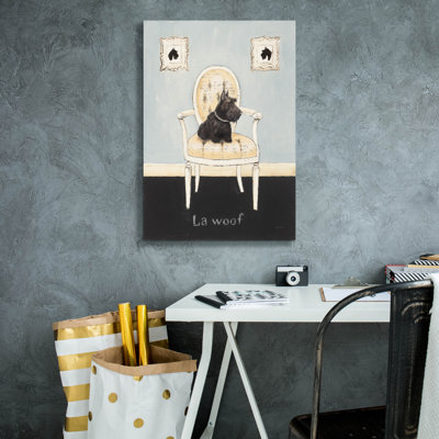 «La Woof» par Emily Adams, art mural sur toile