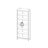 Cotham 78.35" H x 30.73" W Standard Bookcase-96862386