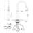 AWZTOO Kitchen Faucet-70560386