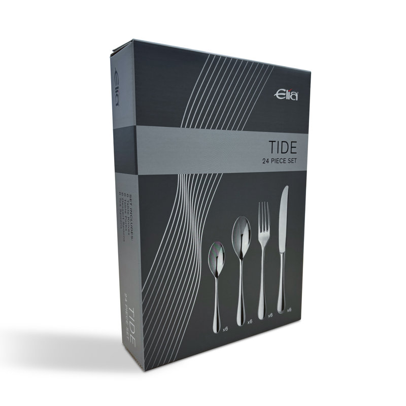 Elia Tide Stainless Steel Cutlery Set , Service for 6