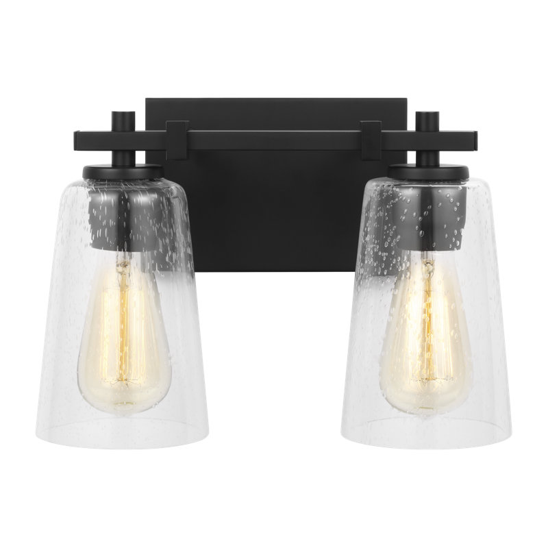 Noland 2 - Light Dimmable Vanity Light, Midnight Black