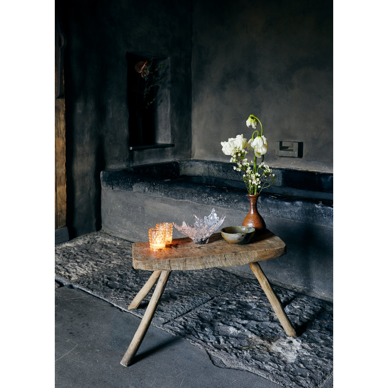 Mossi Votive Candle Holder, Gold Luster