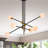 Goebel 6 - Light Sputnik Modern Linear Chandelier