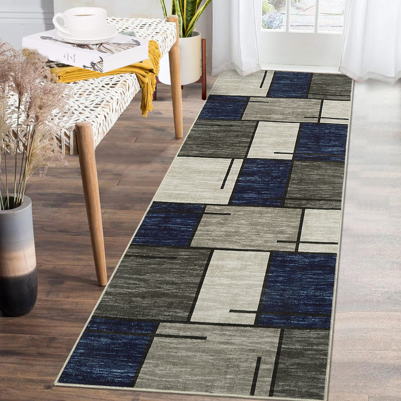 Tapis Malena avec envers antidérapant, Tapis de couloir 2 pi x 6 pi