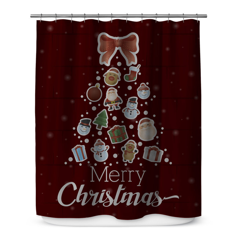 Belliere Shower Curtain, 90" H x 70" W