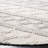 Diara Hand Woven Wool/Cotton Geometric Rug in Ivory/Gray-1300603097