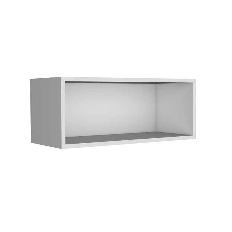 Armoire murale ouverte 30 po de largeur x 12 po de hauteur, Blanc