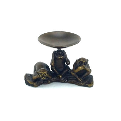 2'' H Brass Tabletop Tealight Holder