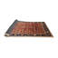 Tapis brun à motif oriental-327678956