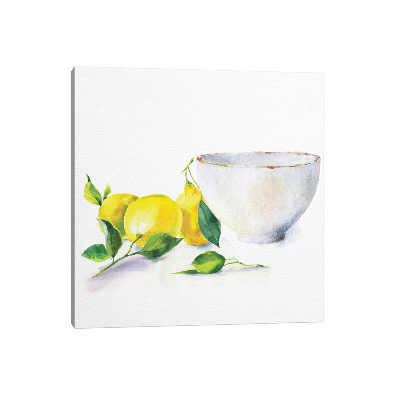 Bowl by Nikki Chu - Wrapped Canvas Gallery-Wrapped Canvas Giclée, 45.72cm H x 45.72cm W