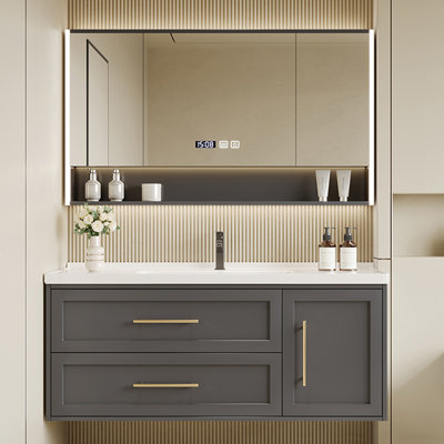 Armoire de salle de bain moderne et luxueuse