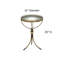 Table d'appoint en laiton Feliz