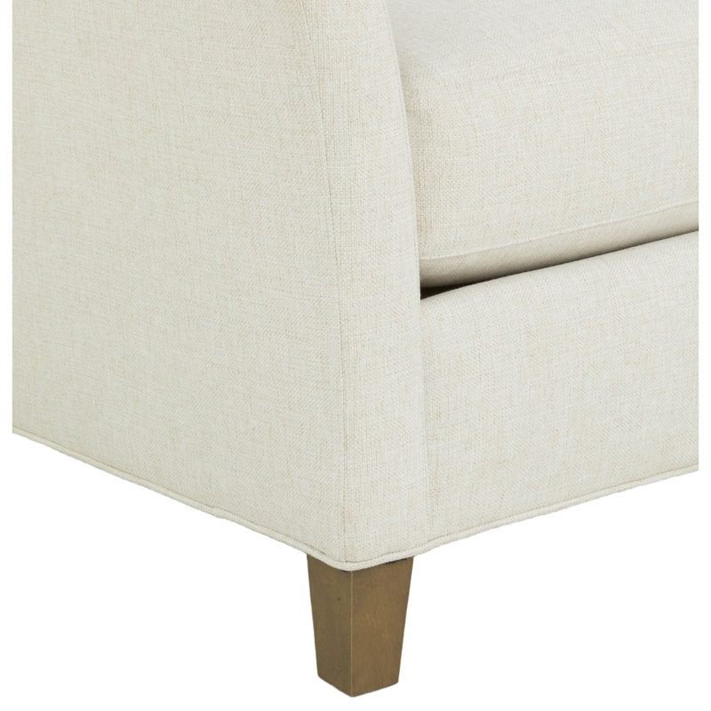 Leather Chair, Walnut, 1149 Olive