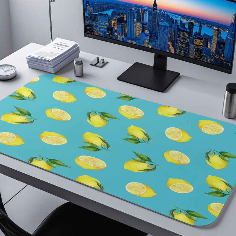 Polyester Desk Pad, 31.5x15.5