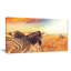 «Zebras Herd in Field at Sunset», art africain-35062527-35062524