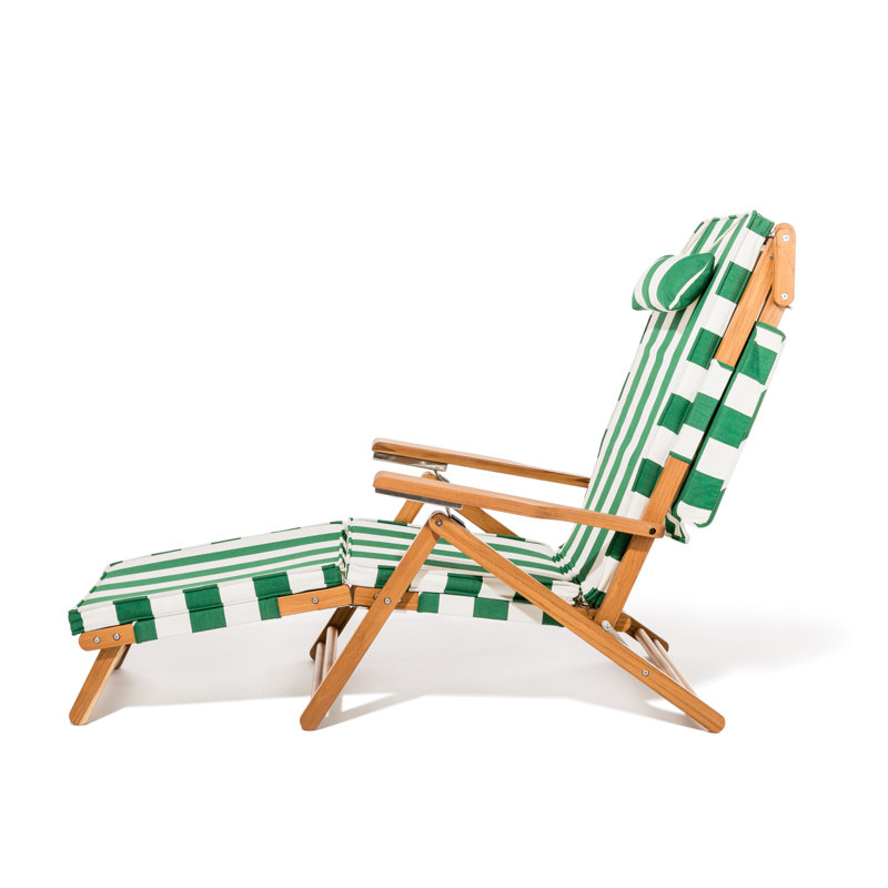 Sling Chair, Crew Canyon Green Stripe