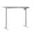 Engineered Wood Contemporary Sit/Stand Desk With Four Preset Heights, White-1788542477-1788542483