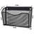 3-Pack Wall File Organizer – Mesh Metal Vertical Hanging File Holder for Office/Home