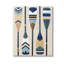«Nautical Boat Oars Floater Frame» par Amber Sterling-1162825606-1162825661