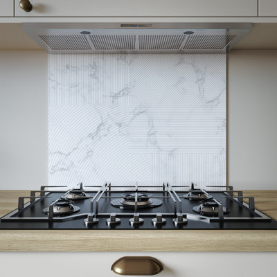 Marble Arc Aluminium Kitchen Splashback