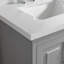 Meuble-lavabo double 60 po avec comptoir en marbre 60 po-405832397