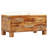 Storage Bench Solid Reclaimed Wood 31.5" x 15.7" x 15.7"