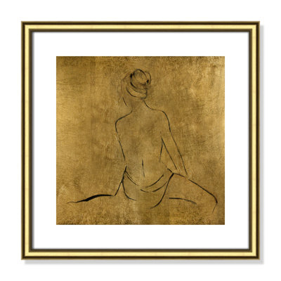 Golden Bather II by Sally Swatland - Painting Print