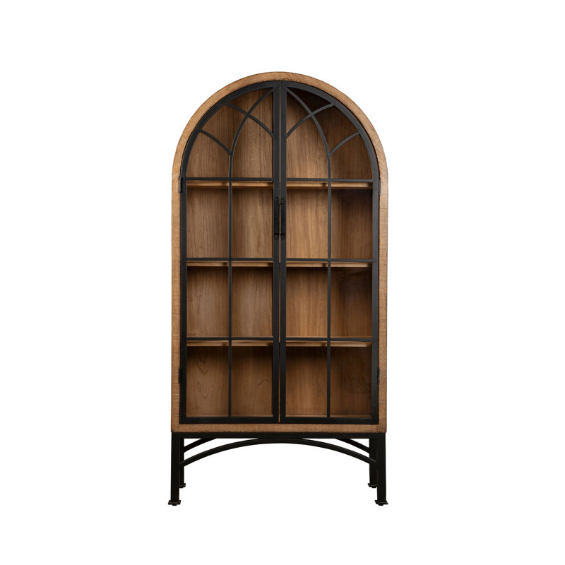 Victoria Dracaea 83" Tall Cabinet, Antique Natural