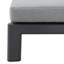 Chaise longue d'extérieur à double usage en teck et osier Arlo (ensemble de 2)-570222547-559880905