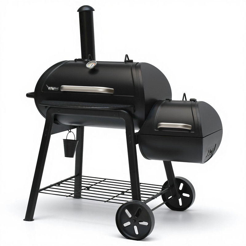 Combo barbecue au charbon de bois Brand-Man