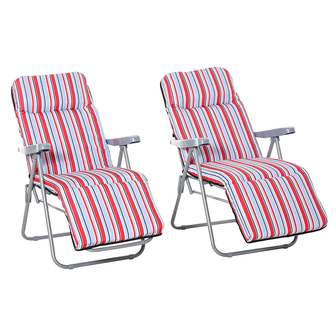 Aalilah 75cm Long Reclining Single Chaise with Cushions