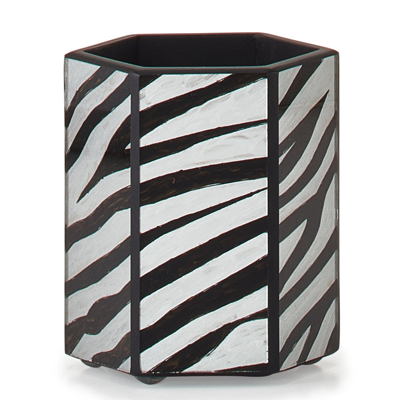 Zebra Toothbrush Holder
