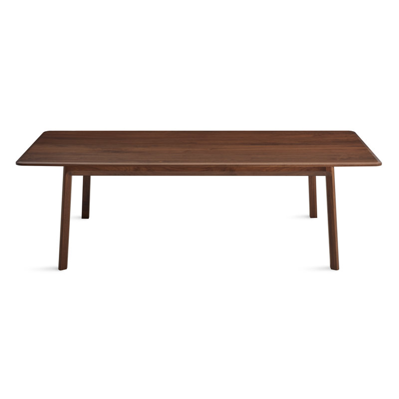 Keeps Solid Wood Dining Table, Walnut, 42" W x 100" L