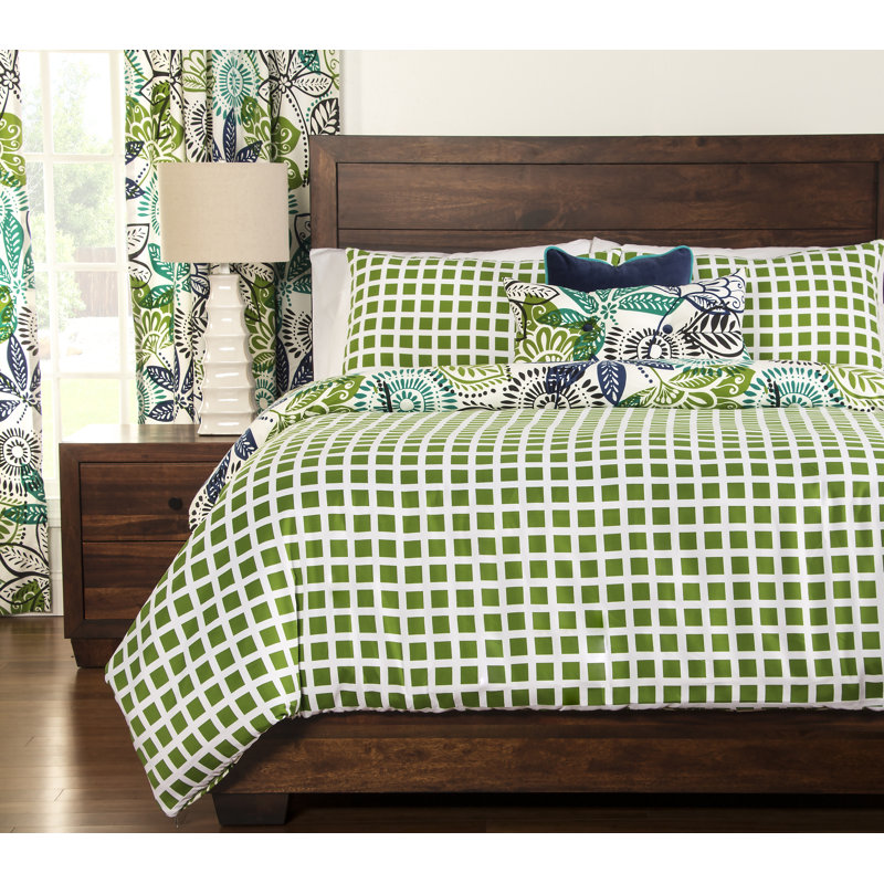 Bali Polyester Duvet Cover & Insert, California King