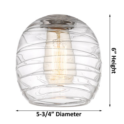 Luminaire suspendu simple à 1 lumière Amila