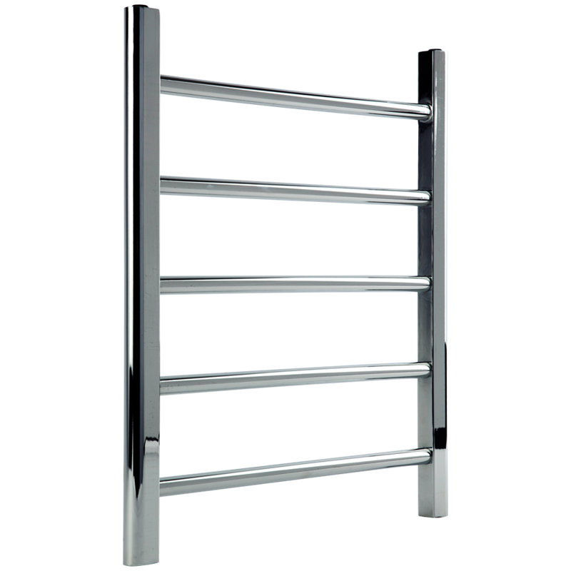 Ryton Wall Mount Electric Towel Warmer, 26" H x 24" W x 5.19" D, Chrome