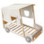 Lit voiture en bois avec coussin-1041237171