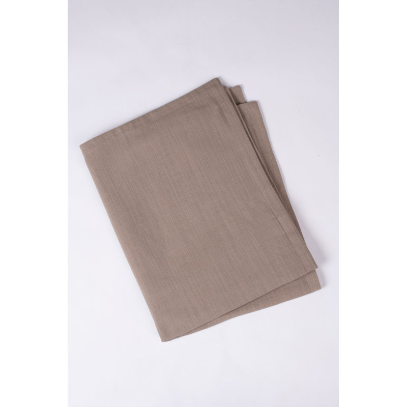 Housse de couette Prue, Housse de couette pour lit simple, Brun