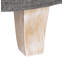 Repose-pieds rond avec rangement HomePop